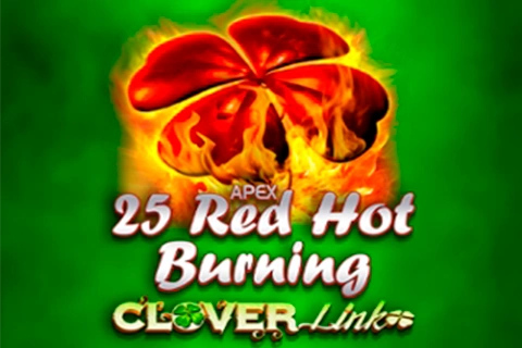 25 Red Hot Burning Clover Link Apex